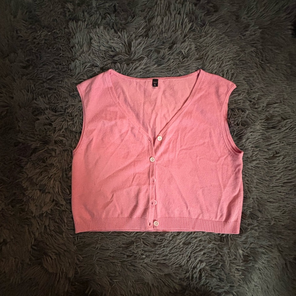 Pink vest